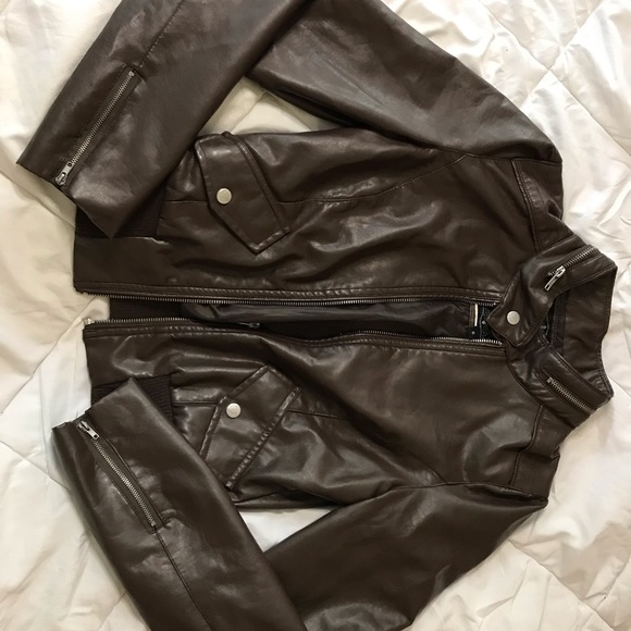 Beverly Hills Polo Club Jackets & Blazers - BEVERLY HILLS POLO CLUB LEATHER JACKET